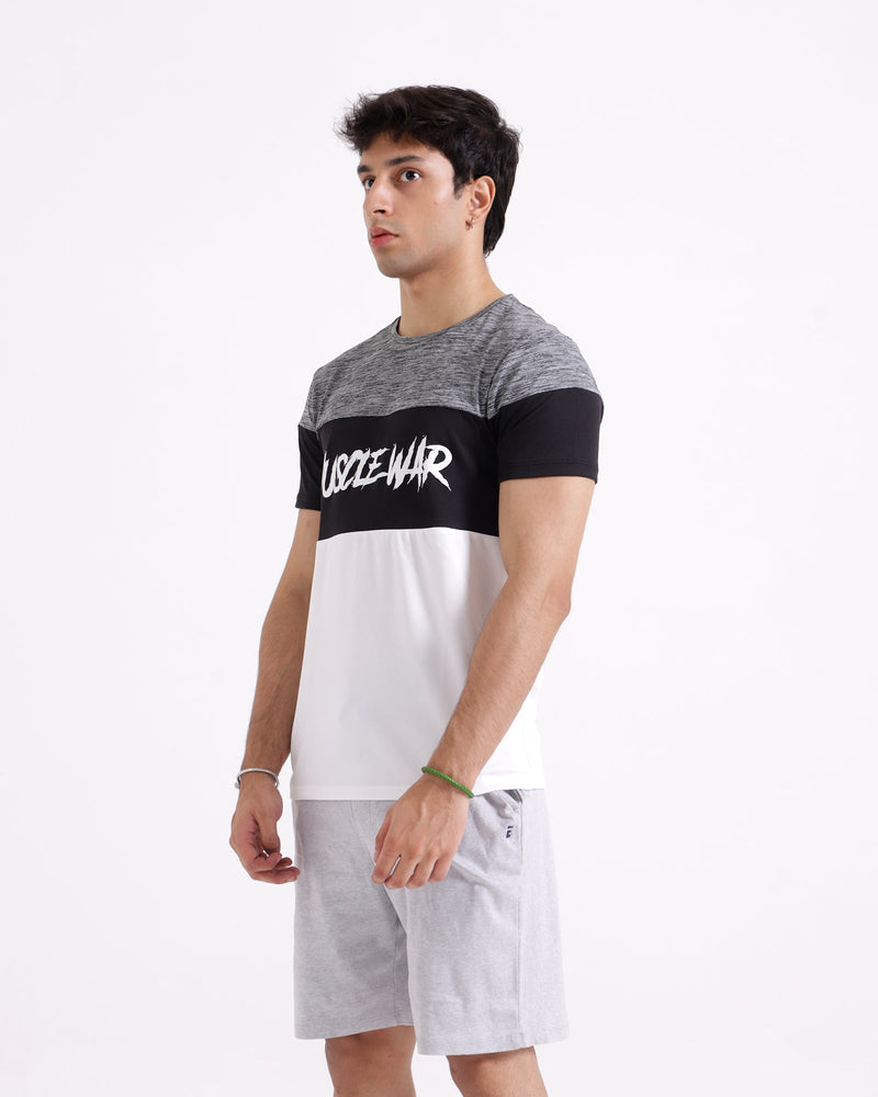 Men Panel Active Wear Tee - Engine - Buy Now