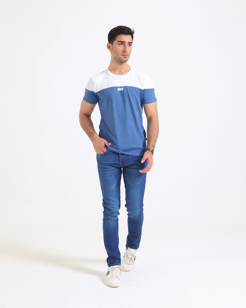 Men Panel T-Shirt - Engine - Buy Now