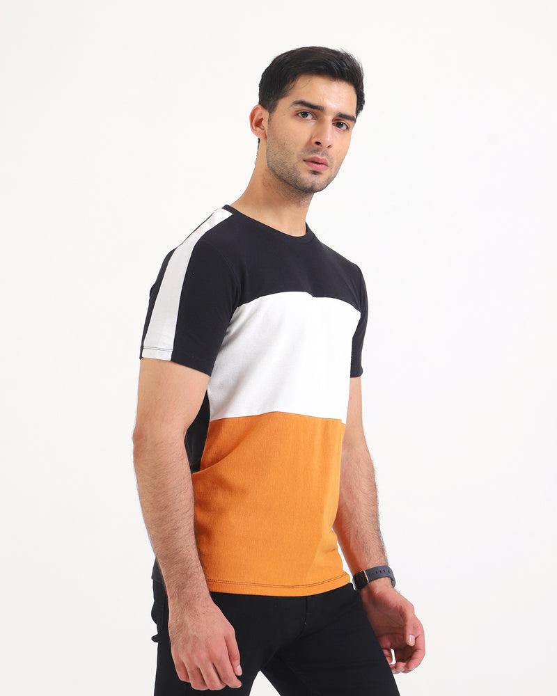 Men Panel T-Shirt - Engine - Buy Now