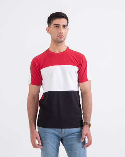 Men Panel T-Shirt