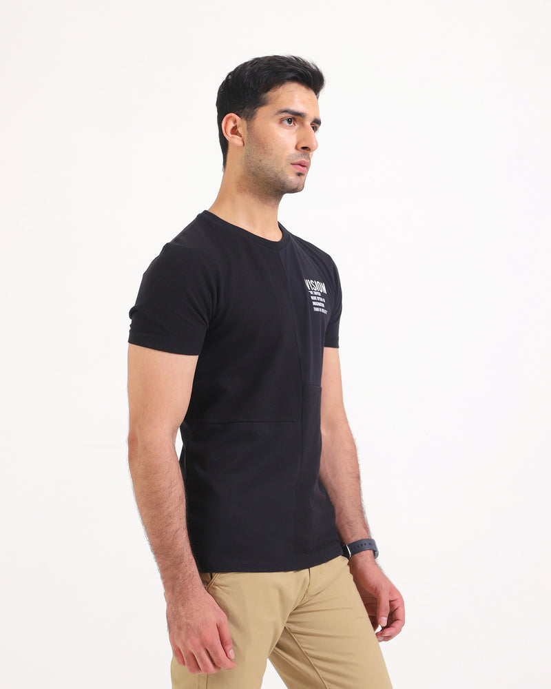 Men Panel T-Shirt - Engine - Buy Now