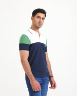 Men S/S Panel Polo Tee - Engine - Buy Now