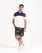 Men S/S Panel Polo Tee For MEN - ENGINE