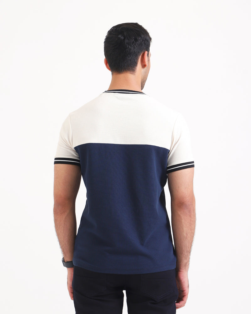 Men Panel T-Shirt - Engine - Buy Now