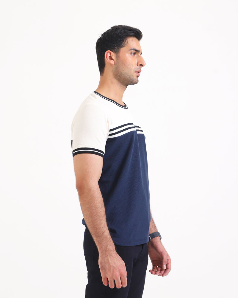 Men Panel T-Shirt - Engine - Buy Now