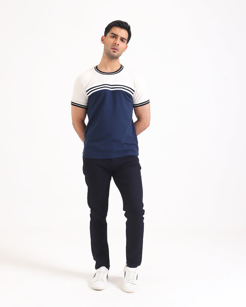 Men Panel T-Shirt - Engine - Buy Now