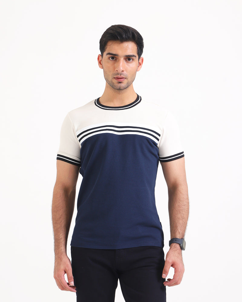 Men Panel T-Shirt - Engine - Buy Now