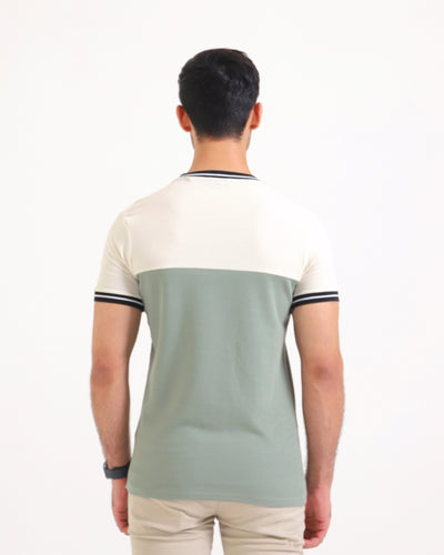 Men Panel T-Shirt