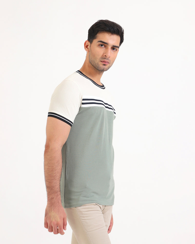 Men Panel T-Shirt - Engine - Buy Now