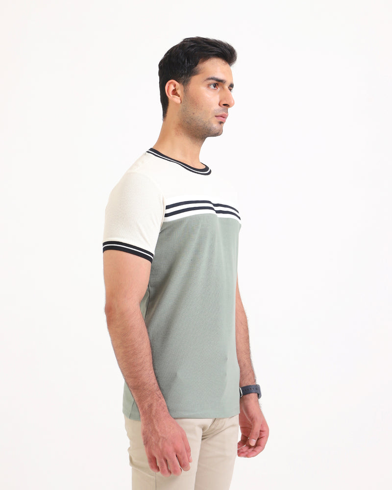 Men Panel T-Shirt - Engine - Buy Now