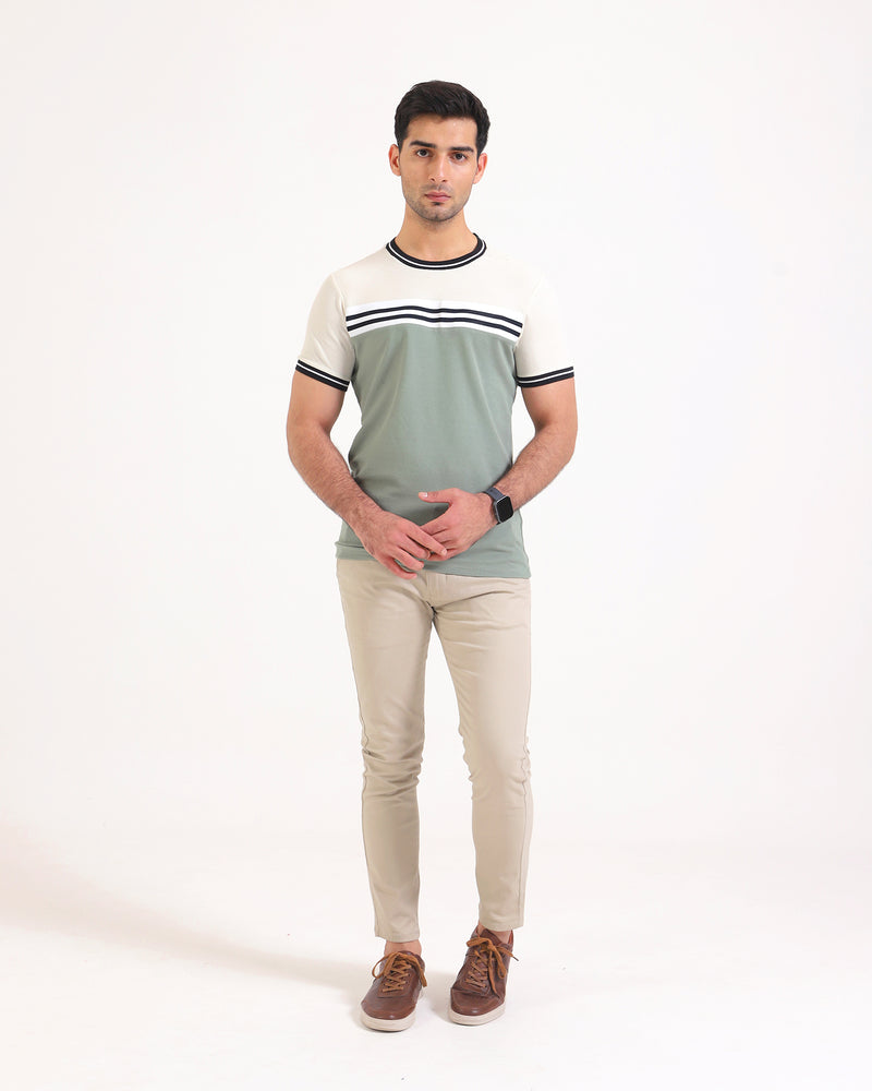 Men Panel T-Shirt - Engine - Buy Now