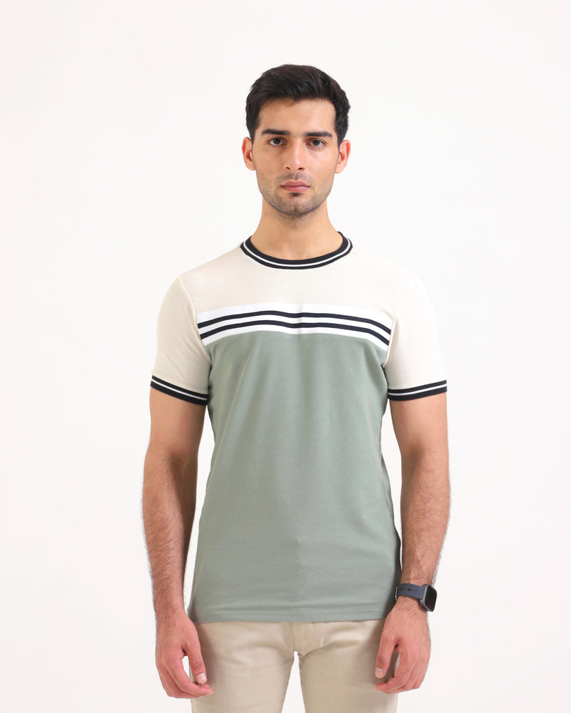 Men Panel T-Shirt - Engine - Buy Now