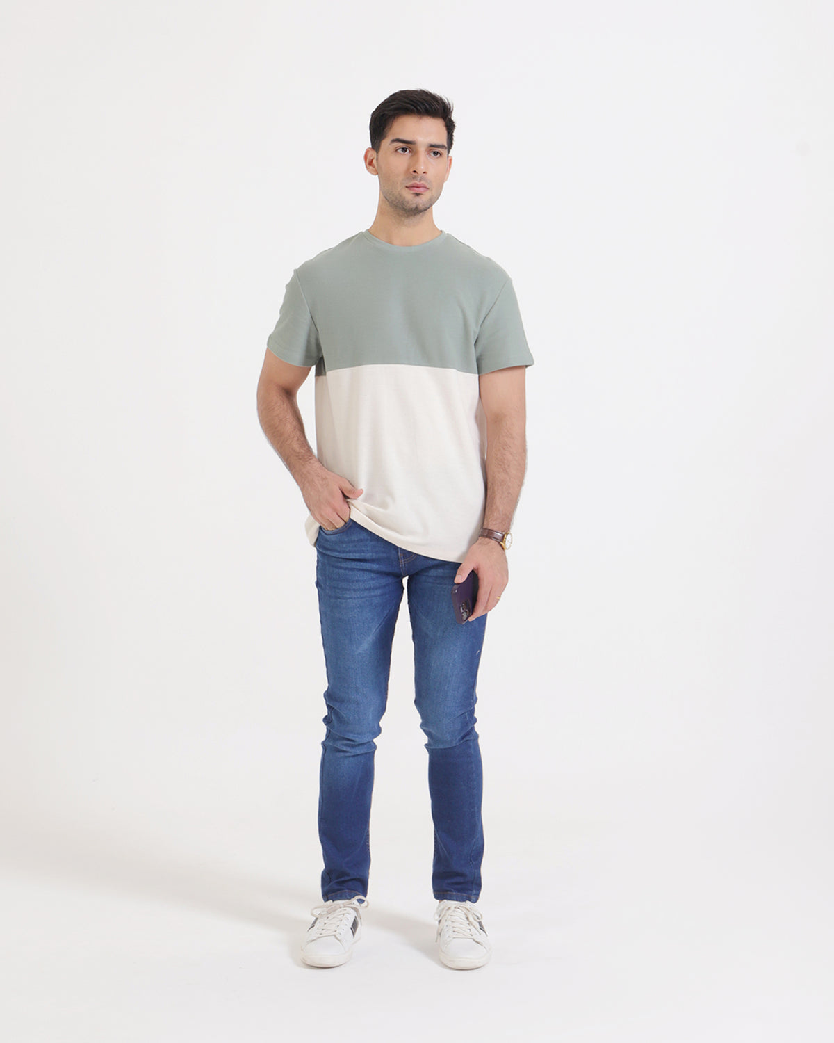 Men Panel T-Shirt - Engine - Buy Now