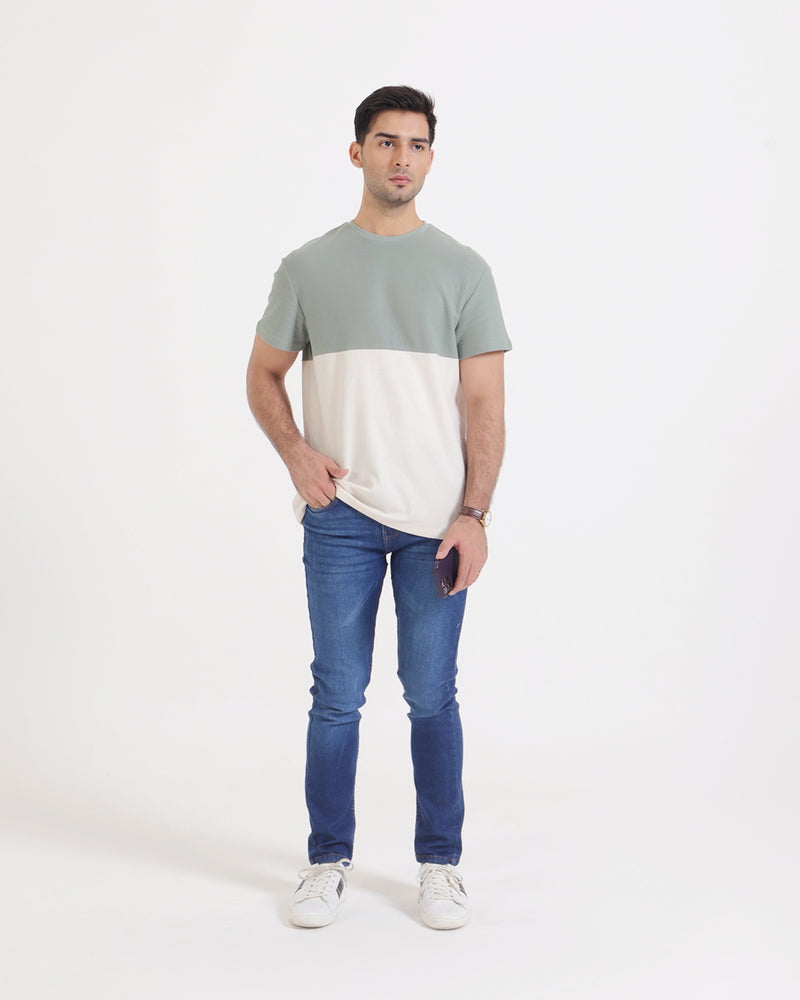 Men Panel T-Shirt - Engine - Buy Now