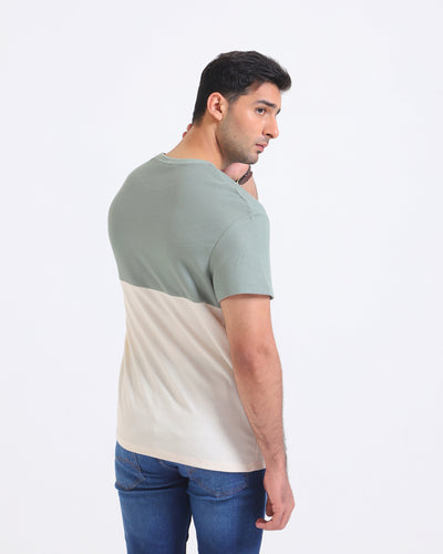 Men Panel T-Shirt