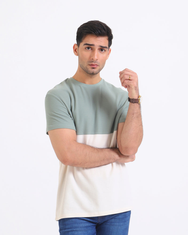 Men Panel T-Shirt - Engine - Buy Now
