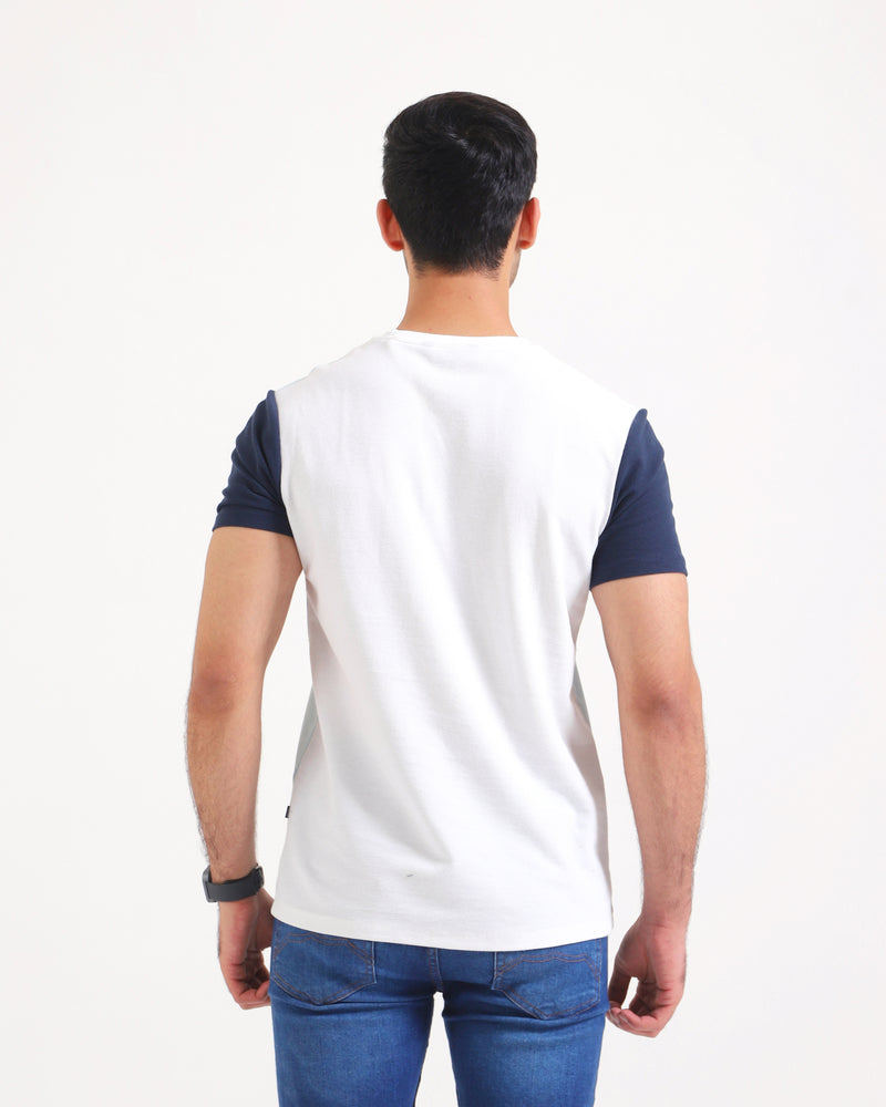 Men Panel T-Shirt - Engine - Buy Now