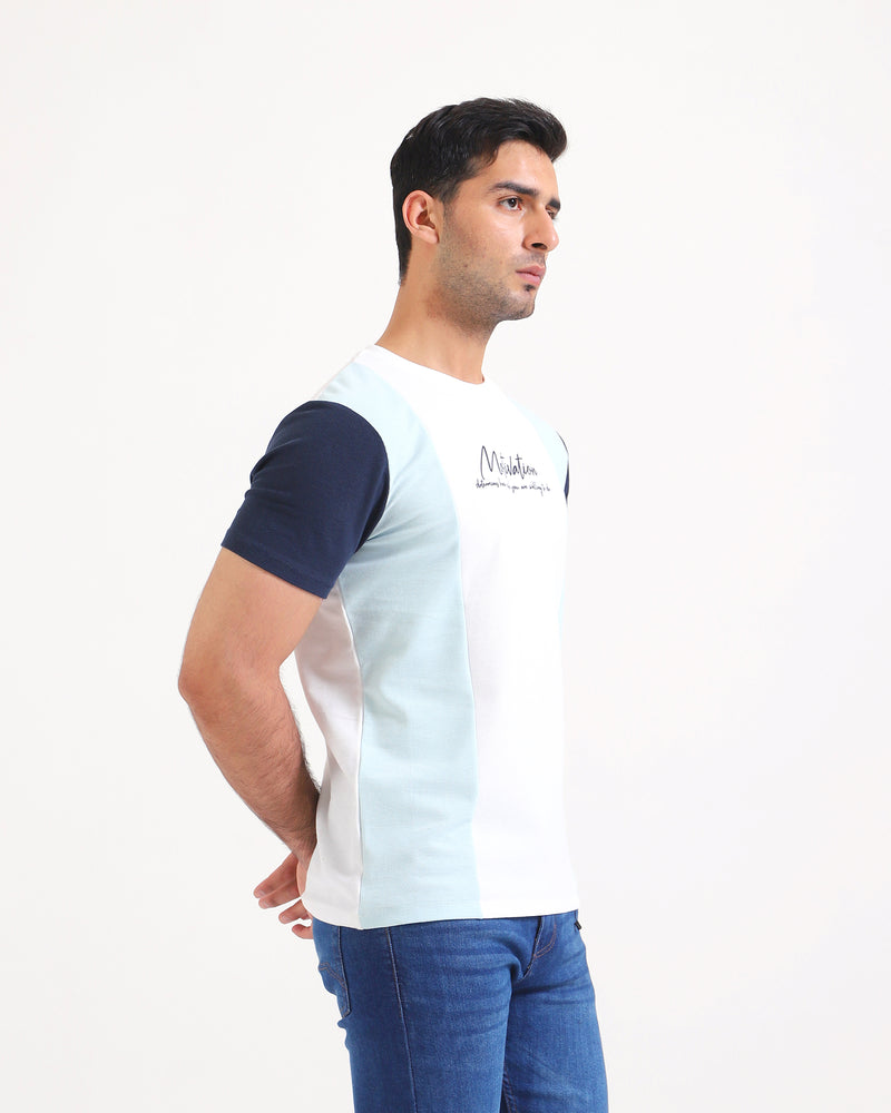 Men Panel T-Shirt - Engine - Buy Now