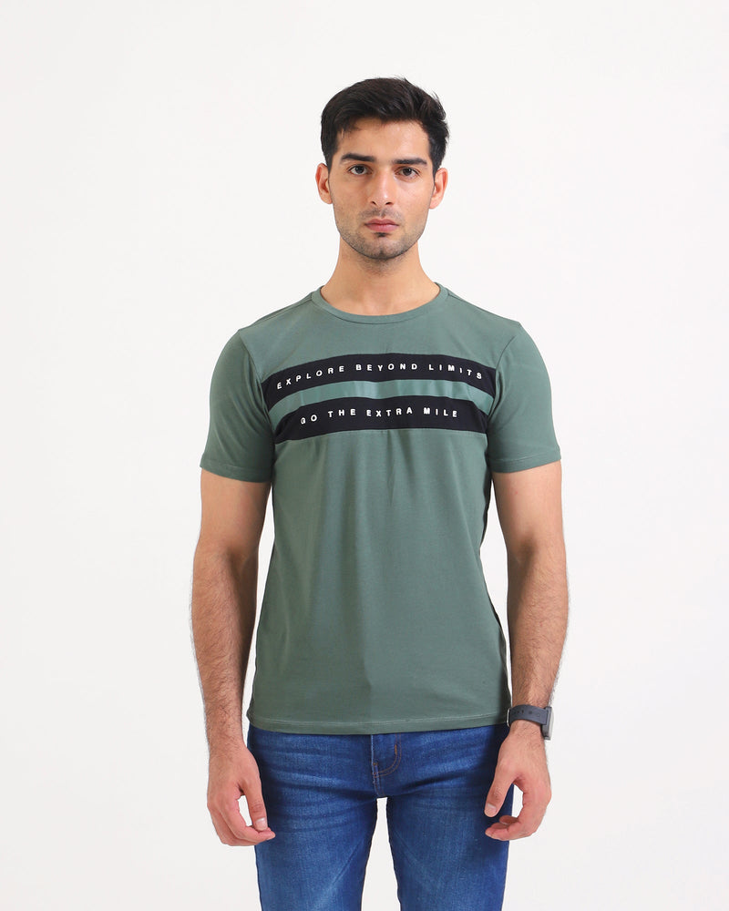 Men Panel Tee - Engine - Buy Now