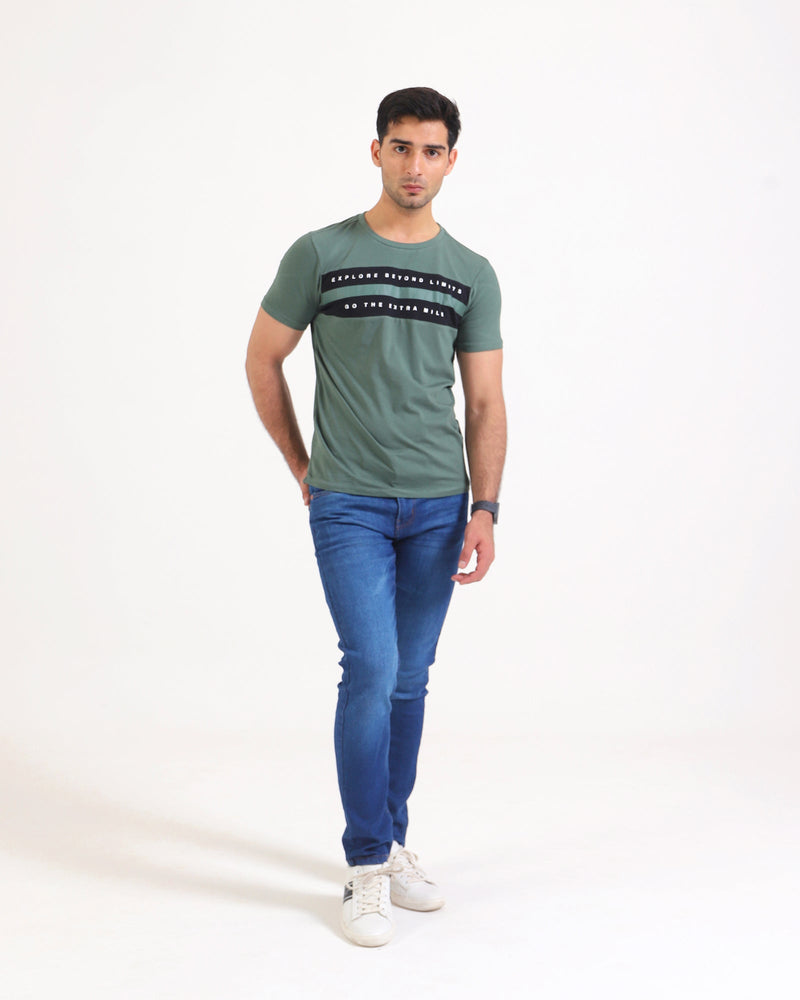 Men Panel Tee - Engine - Buy Now