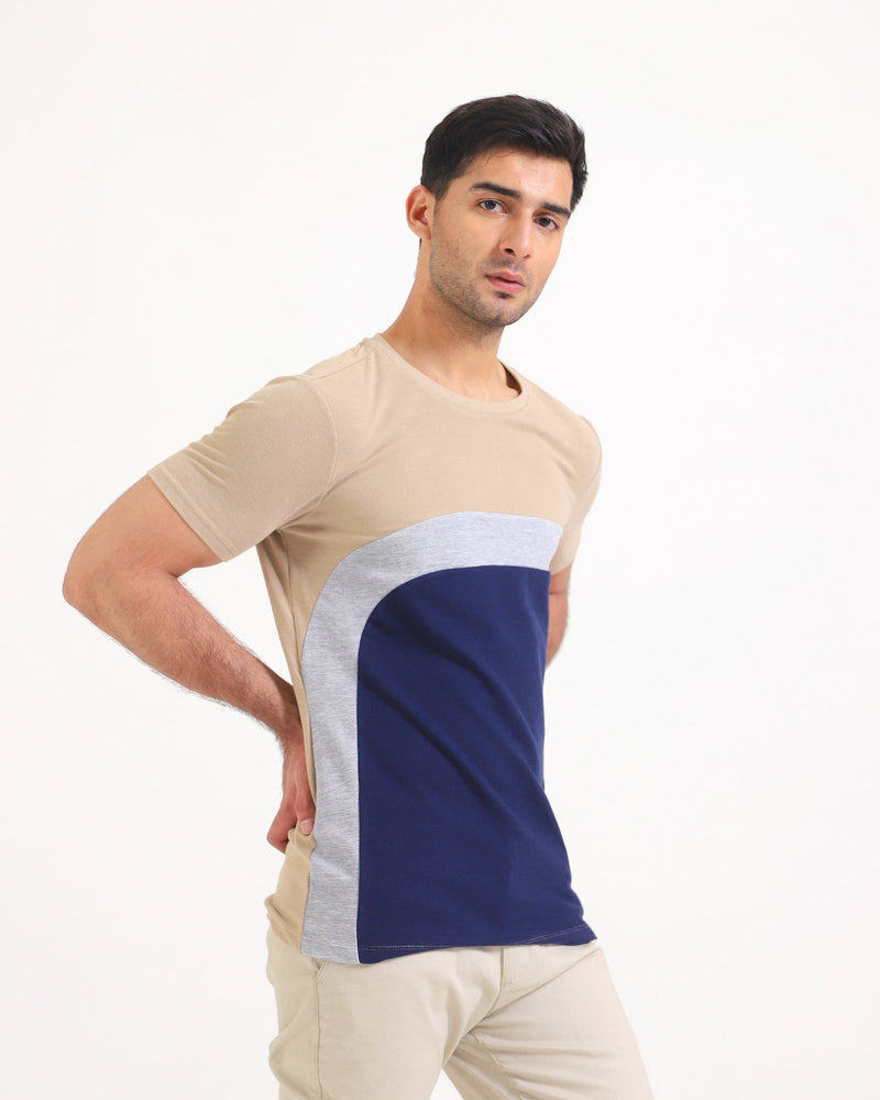 Men Panel Tee - Engine - Buy Now