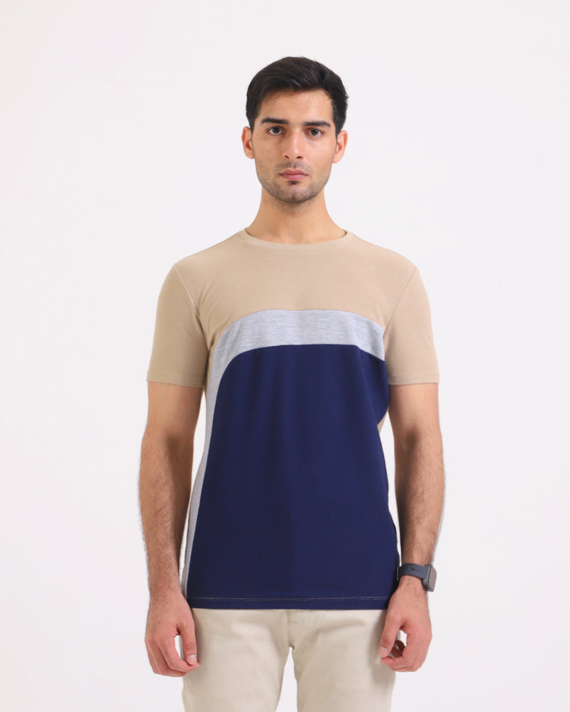 Men Panel Tee - Engine - Buy Now
