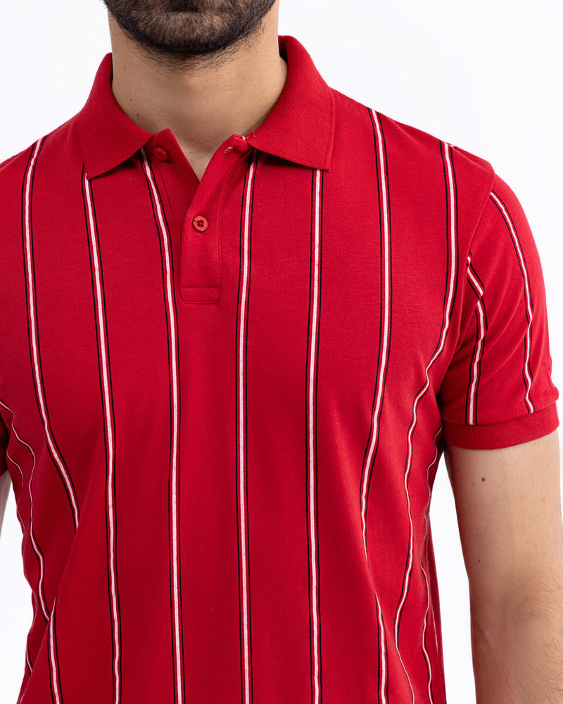 Men Polo Tee - Engine - Buy Now