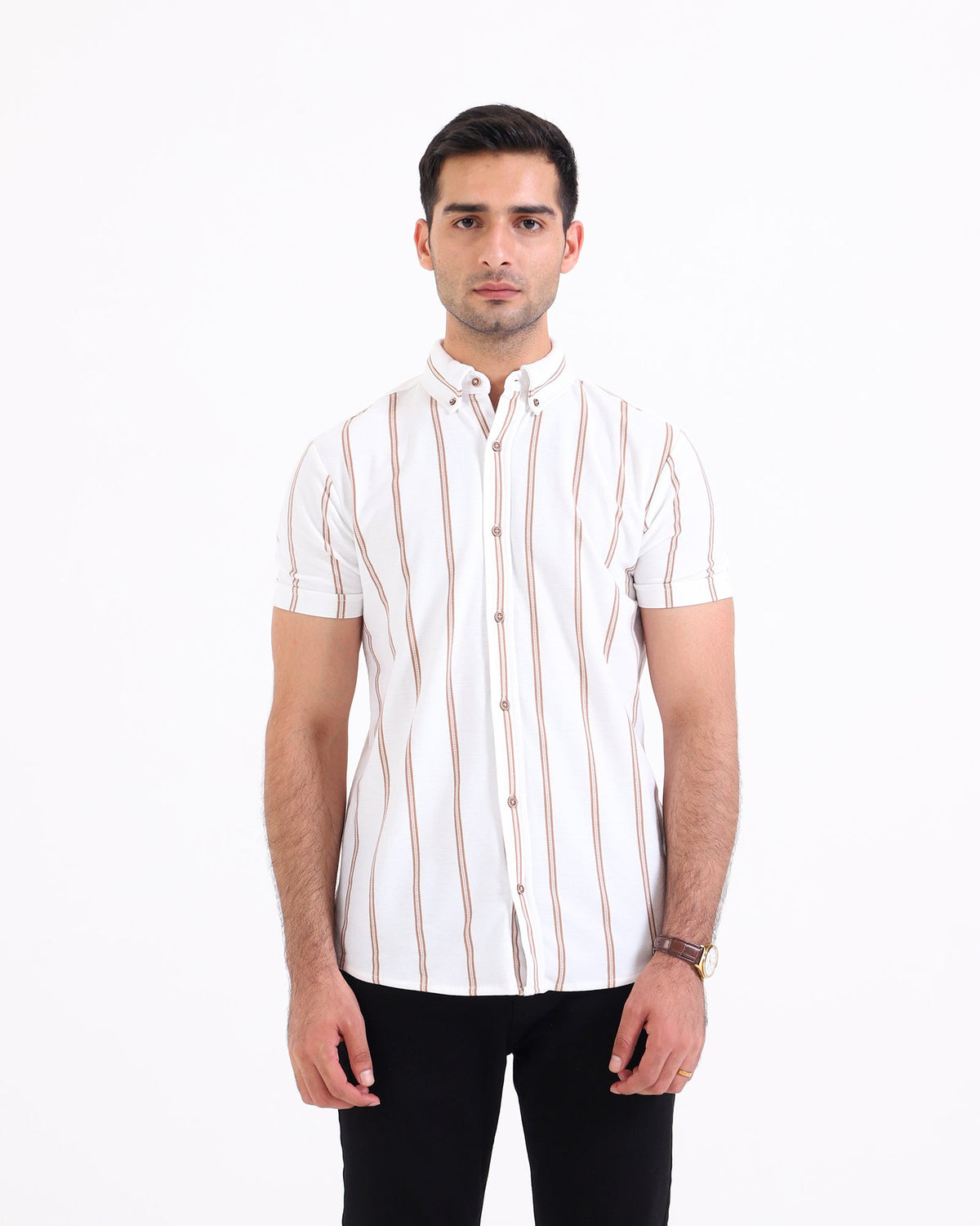 Men Yarn Dyed Button Down - Engine - Buy Now