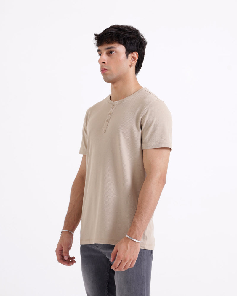 Men S/S Basic Henley - Engine - Buy Now