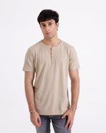 Men S/S Basic Henley - Engine - Buy Now