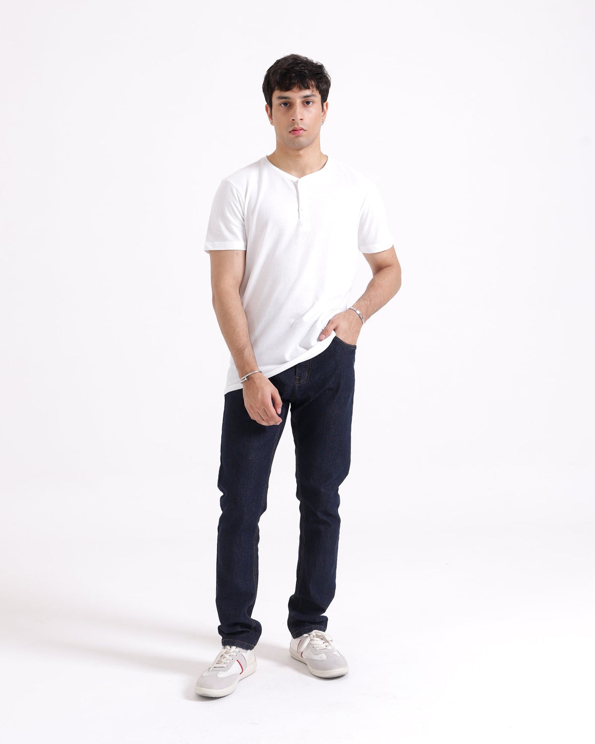 Men S/S Basic Henley - Engine - Buy Now