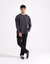 Men Basic Loose Fit Sweat Shirt