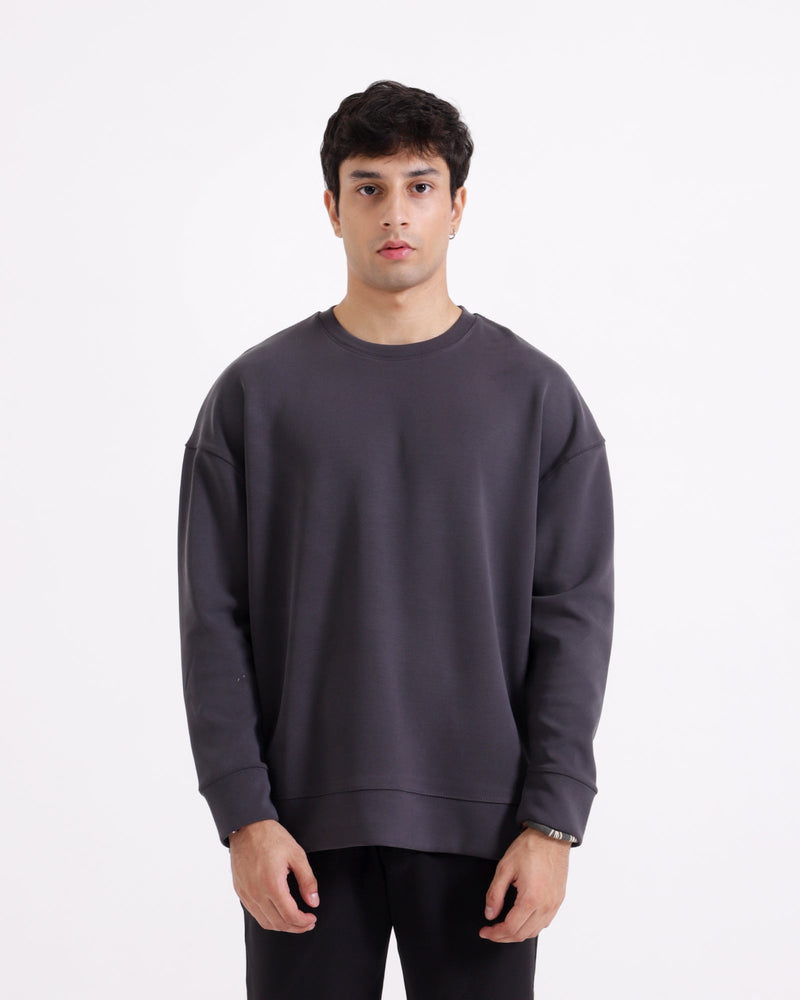 Men Basic Loose Fit Sweatshirt - Engine - Buy Now