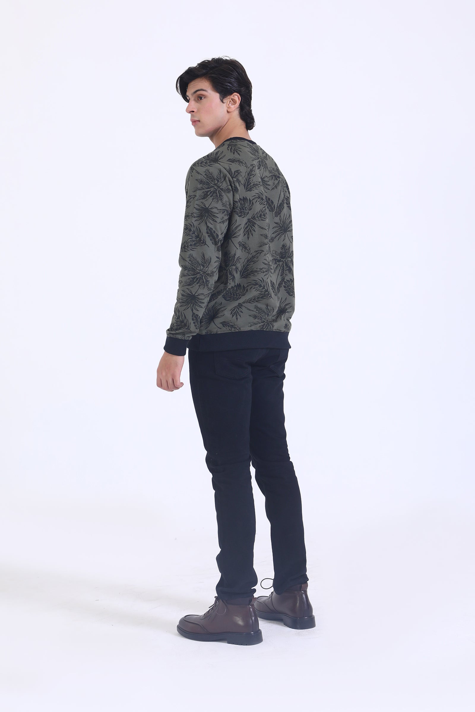 Men Printed Sweatshirt - Engine - Buy Now