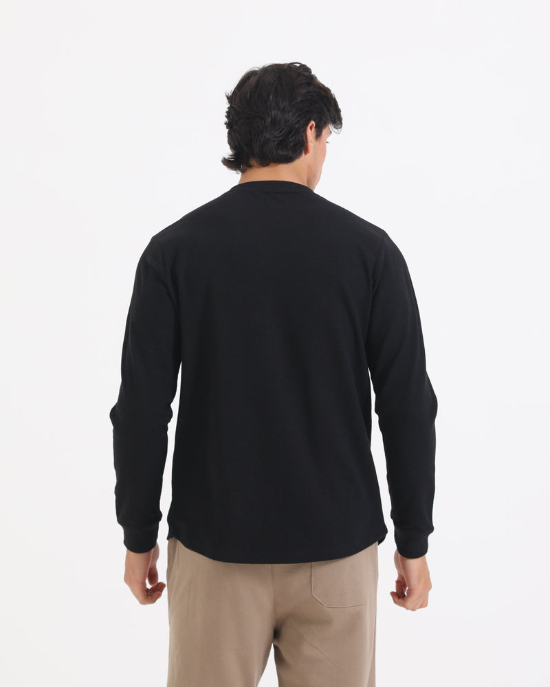 Men Basic L/S Henley - Engine - Buy Now