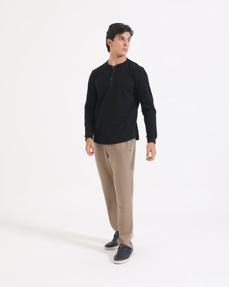 Men Basic L/S Henley - Engine - Buy Now