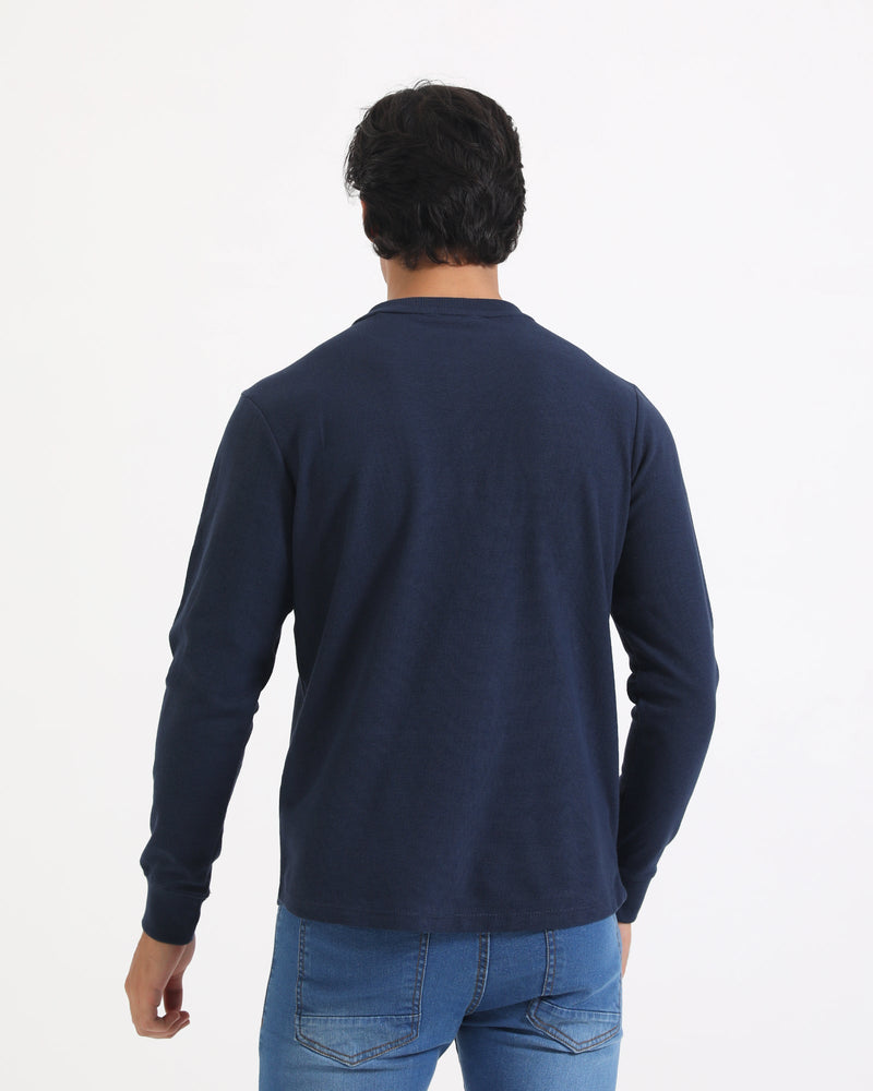 Men Basic L/S Henley - Engine - Buy Now