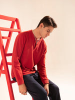 Men Basic L/S Henley - Engine - Buy Now