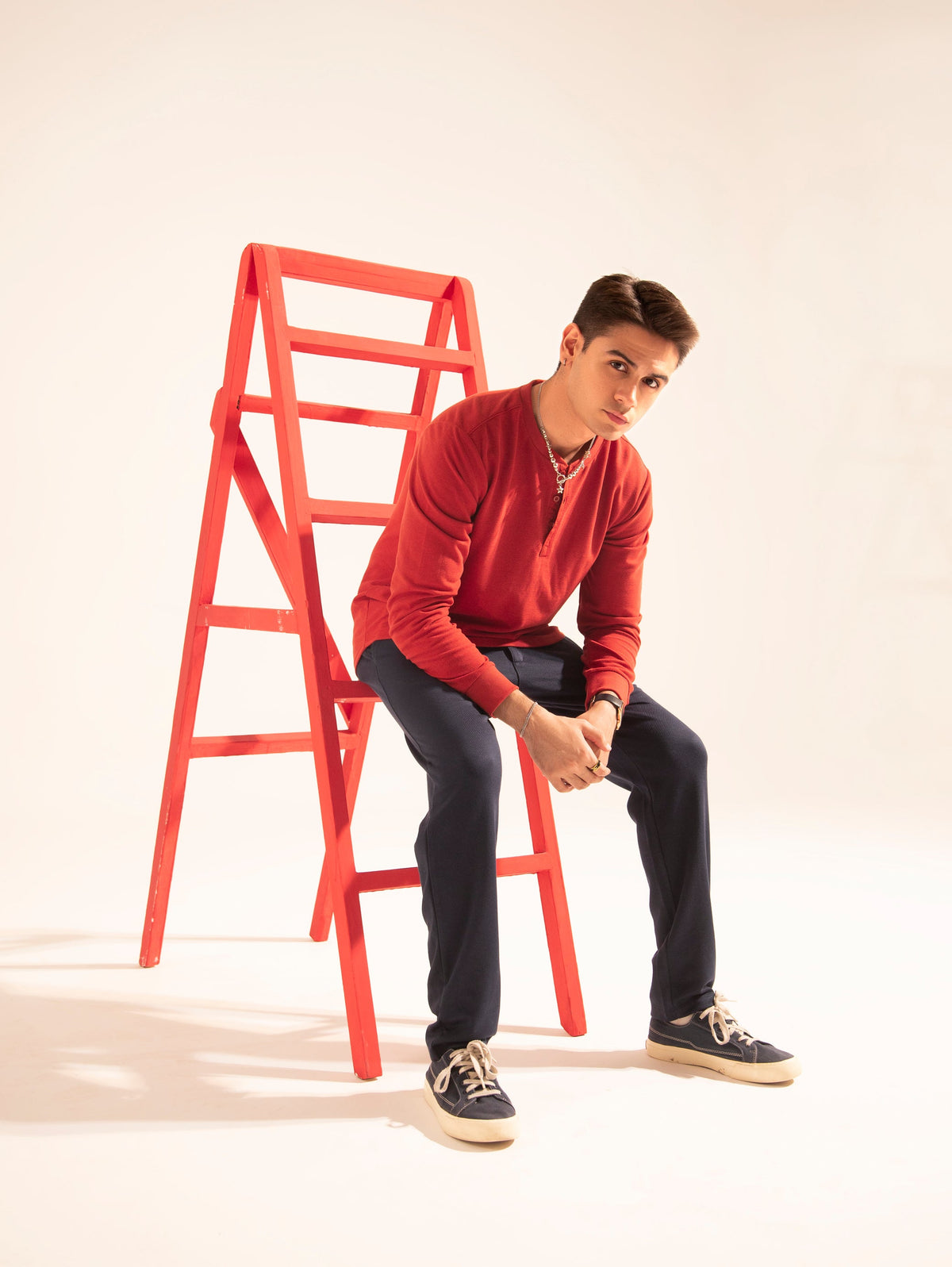 Men Basic L/S Henley - Engine - Buy Now