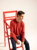 Men Basic L/S Henley - Engine - Buy Now