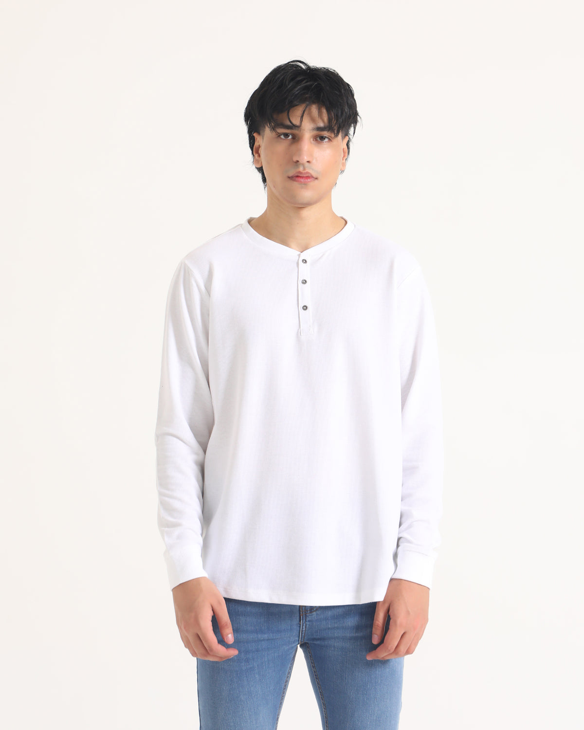 Men Basic L/S Henley - Engine - Buy Now