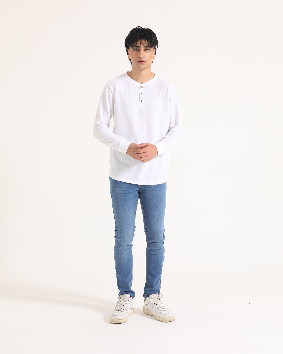 Men Basic L/S Henley - Engine - Buy Now