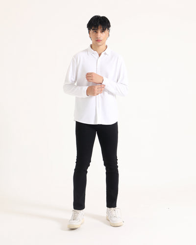 Men Basic L/S Button Down