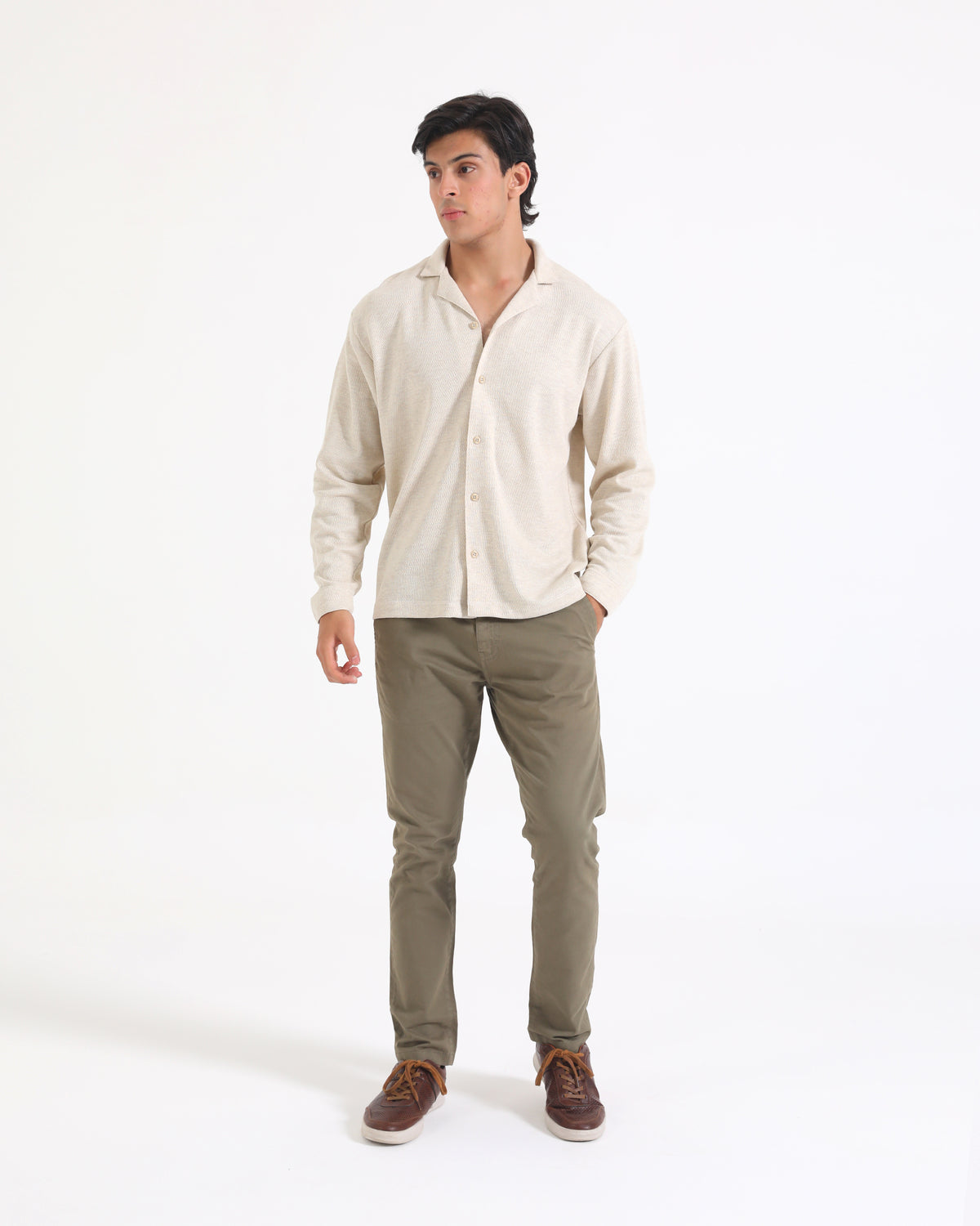 Men Loose Fit L/S Button Down - Engine - Buy Now