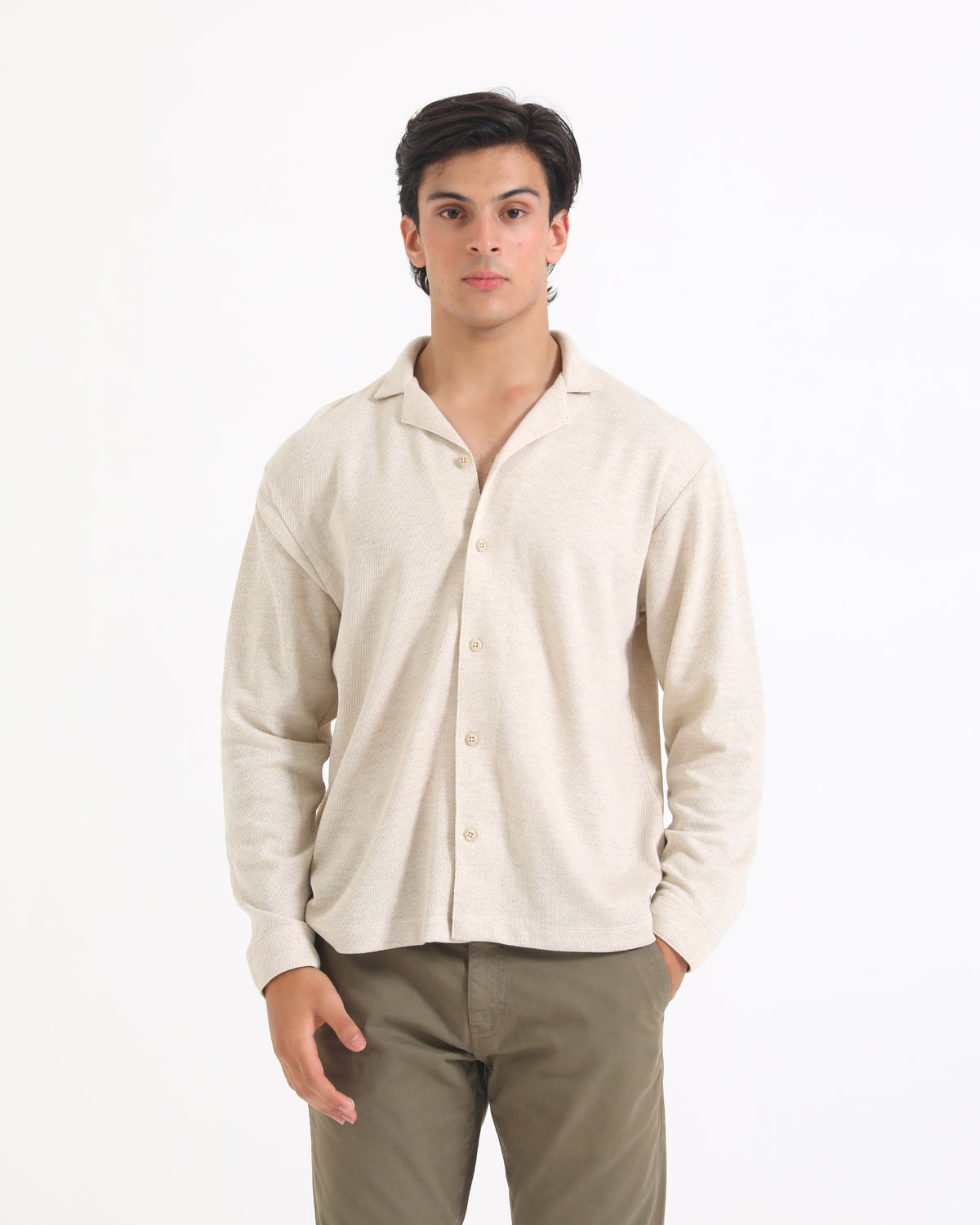 Men Loose Fit L/S Button Down - Engine - Buy Now