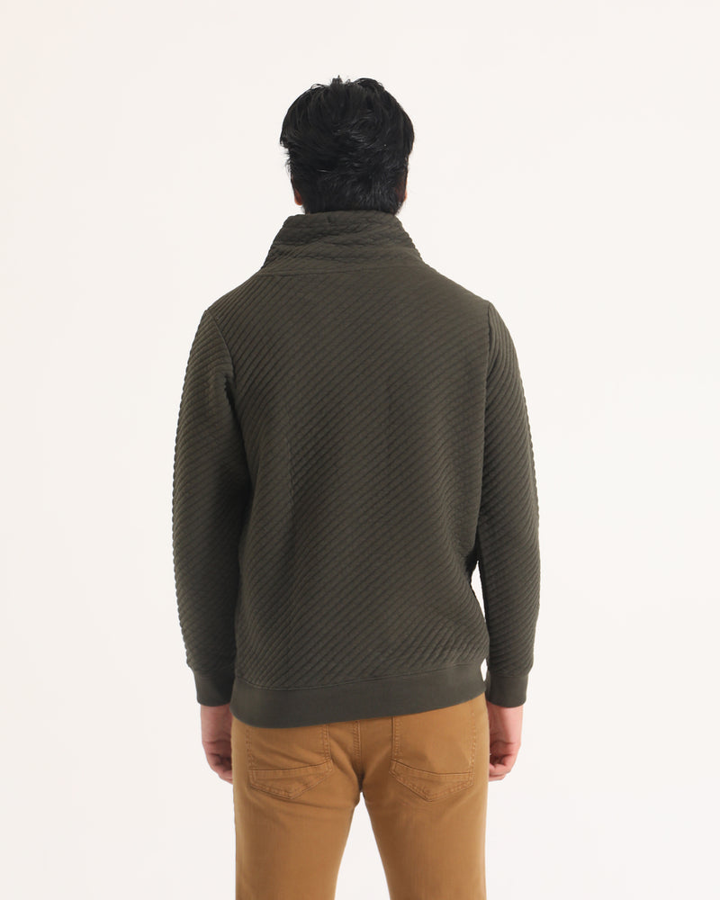 Men Mock Neck Sweatshirt - Engine - Buy Now