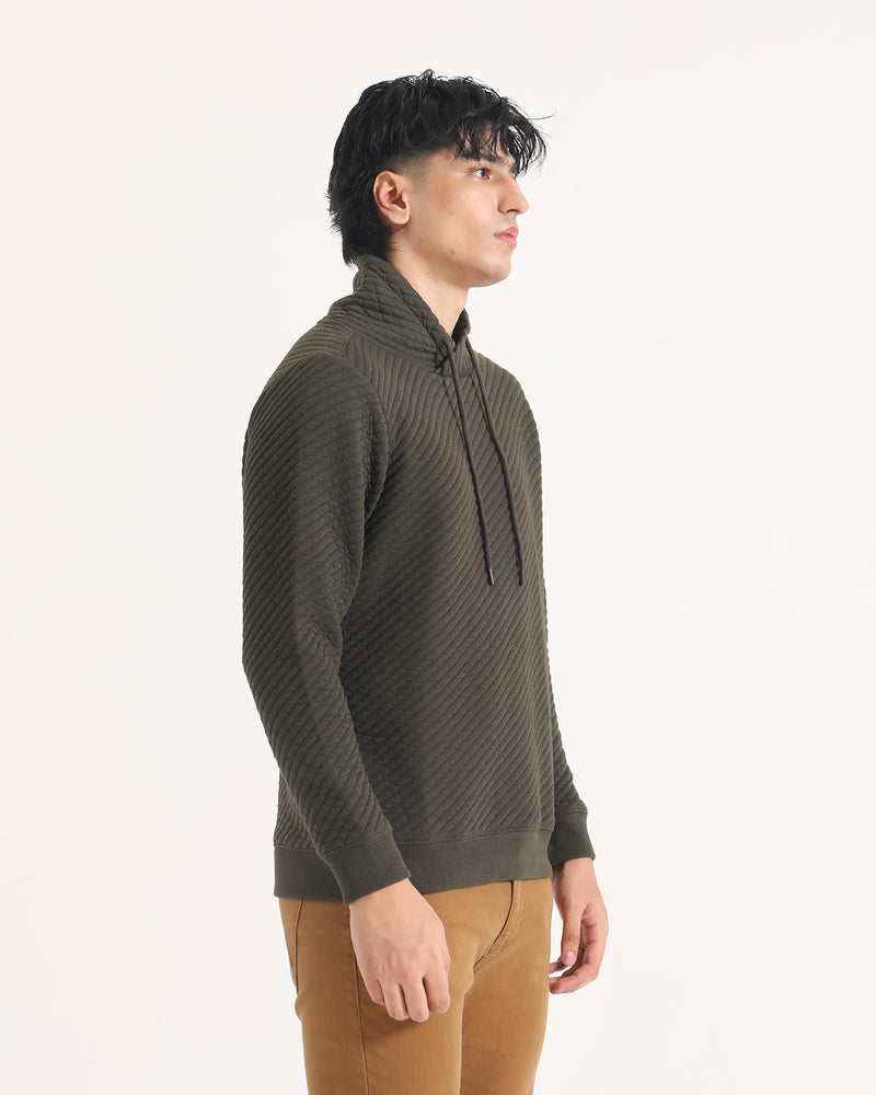 Men Mock Neck Sweatshirt - Engine - Buy Now