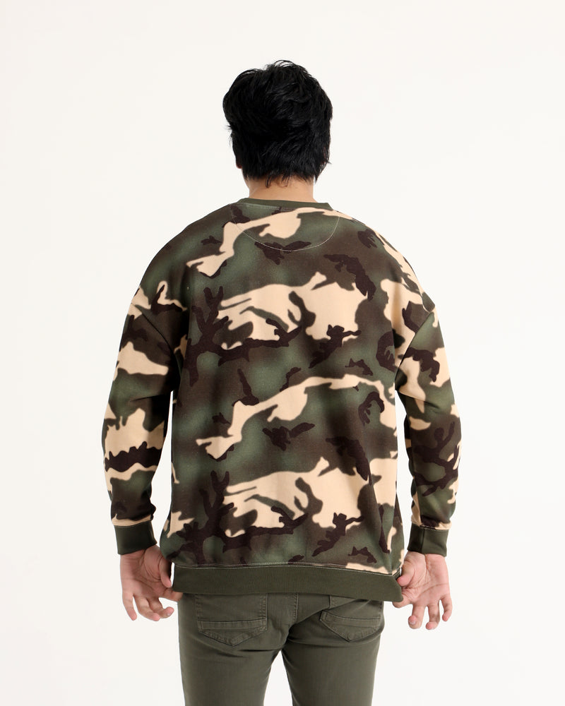 Men Printed Sweatshirt - Engine - Buy Now