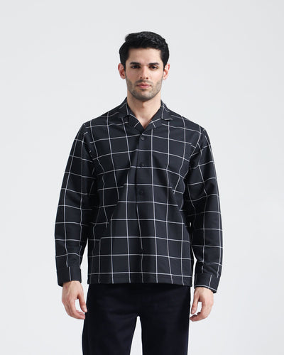 Button Down Loose Fit L/S