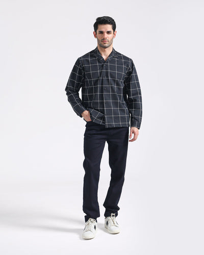 Button Down Loose Fit L/S